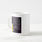 Mug Poème de beau-frère - conception de bière (Devant gauche)