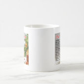 Mug Poème de belle-mère - conception de Noël (Centre)