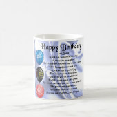 Mug Poème de fils - joyeux anniversaire (Centre)