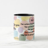 Mug Poème de la Fête des Mères (Centre)