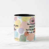 Mug Poème de la Fête des Mères (Centre)