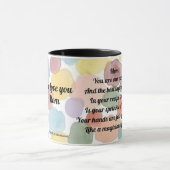 Mug Poème de la Fête des Mères (Centre)