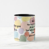 Mug Poème de la Fête des Mères (Centre)