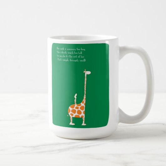 Mug Poème de la girafe HP2129 (Droite)