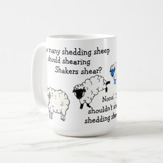 Mug Poème de langue tordue pour les moutons et les agn
