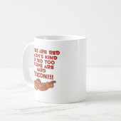 Mug Poème de lard (Devant gauche)