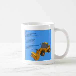 Mug Poème de petit-fils - bêcheur
