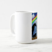 Mug Poème de pont en arc-en-ciel (Devant gauche)