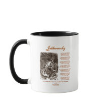 Poème Jabberwocky de Lewis Carroll (Adder noir)
