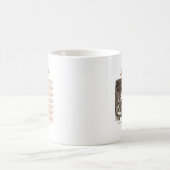 Mug Poème Jabberwocky de Lewis Carroll (Adder noir) (Centre)