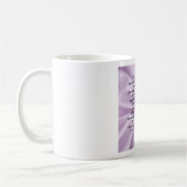 Mug poème   lilas de petite-fille (Gauche)