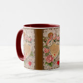 Mug Poème mignon de Saint Valentin (Devant gauche)