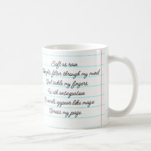 Mug Poème Motivationnel Je Suis Un Écrivain Personnali