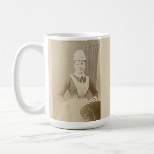 Mug Poème victorien d'infirmière (Gauche)