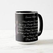 Mug Poésie du Labrador Retriever (Devant droit)