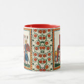 MUG POÈTE ALLEMAND COMME MINIATURE MÉDIÉVALE DE LA NUI (Centre)