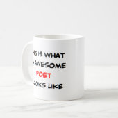 Mug poète, génial (Devant gauche)