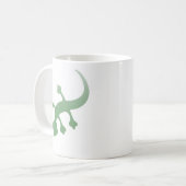 Mug Poetica Gecko en vert (Devant gauche)