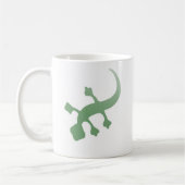 Mug Poetica Gecko en vert (Gauche)