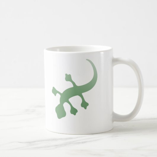 Mug Poetica Gecko en vert (Droite)