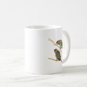 Mug Poicephalus Parrots du Sénégal (Devant droit)