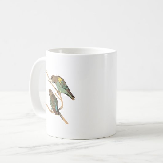 Mug Poicephalus Parrots du Sénégal (Devant gauche)