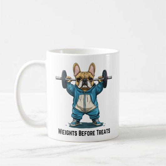 Mug Poids Avant Traitements Haltérophilie (Gauche)
