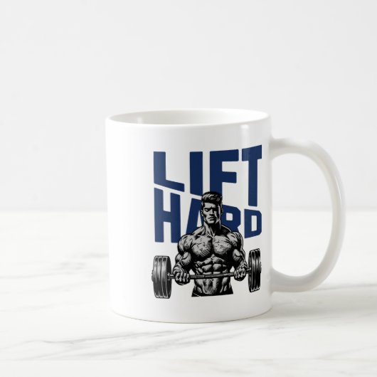 Mug Poids Bodybuilding Gym Motivation Dit (Droite)