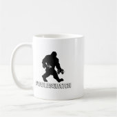 Mug Poids de haltères de musculation Bigfoot Sasquatch (Gauche)