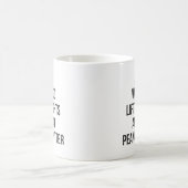 Mug Poids de levage et Beurre d'arachide - Entraînemen (Centre)