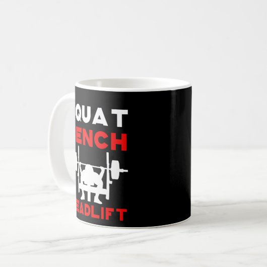 Mug Poids du banc d'entraînement (Devant gauche)