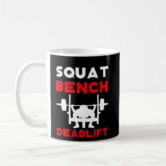 Mug Poids du banc d'entraînement (Gauche)