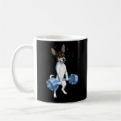 Mug Poids du chien Rat Terrier (Gauche)