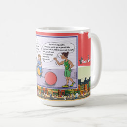 Mug Poids et Voir | Humour Classique de Logique Sèche