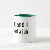 Mug poids excessif et sous-employé (Centre)