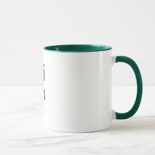 Mug poids excessif et sous-employé (Droite)