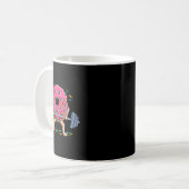 Mug Poids Funny Gym Bodybuilding Deadlift Work (Devant gauche)