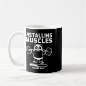 Mug Poids Installation Muscle Workout Pun Gym We (Gauche)