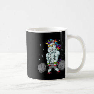 Mug Poids Unicorn - Funny Deadlift Et Gym Gif