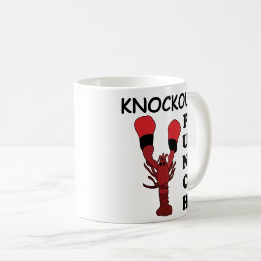 Mug Poignée à bec de langouste (Devant droit)