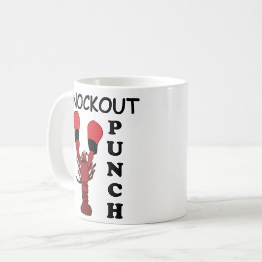 Mug Poignée à bec de langouste (Devant gauche)