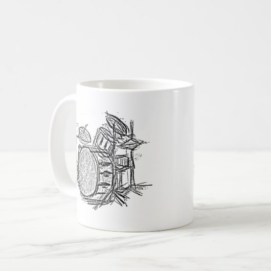Mug Poignée à tambour (Devant gauche)