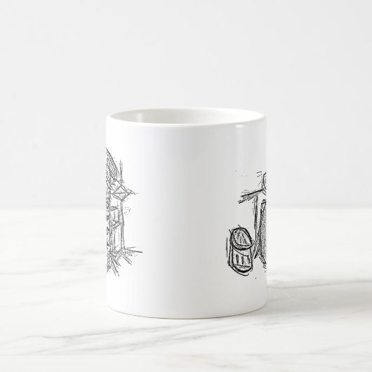 Mug Poignée à tambour (Centre)