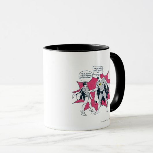 Mug Poignée Batman Et Robin En Perte (Devant droit)