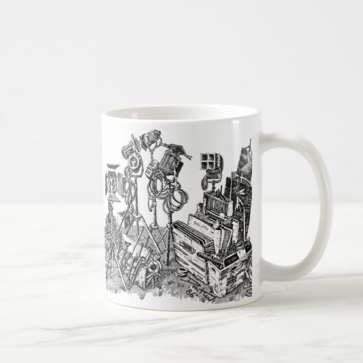 Mug Poignée et électrique de cinéma (Droite)