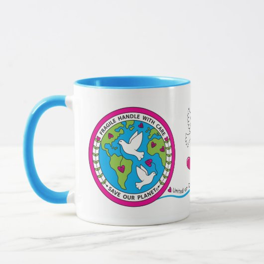 Mug Poignée Fragile Avec Soin_ (Gauche)