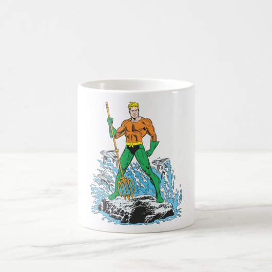 Mug Poignées Aquaman avec Pitchfork (Centre)