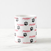 Mug Poignées de miaou et de chat (Centre)