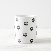 Mug Poignées Meow et chat noir blanc (Centre)
