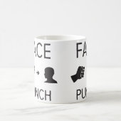 Mug Poinçon de visage (Centre)
